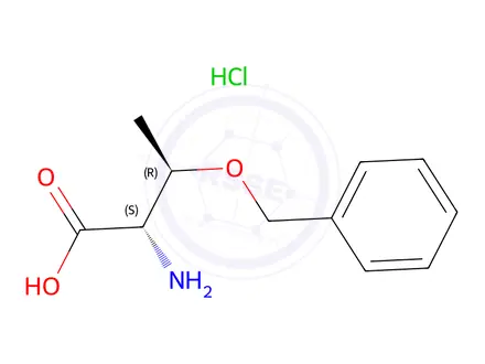 Chemical structure of H-Thr(Bzl)-OH hydrochloride