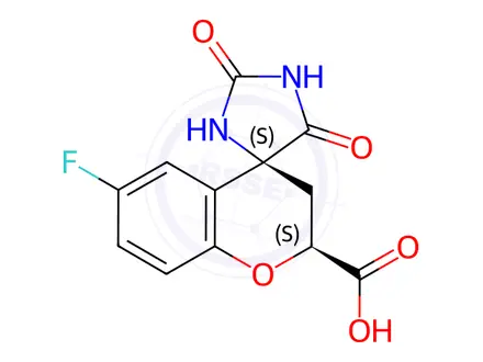 Chemical structure of Fidarestat Impurity 74