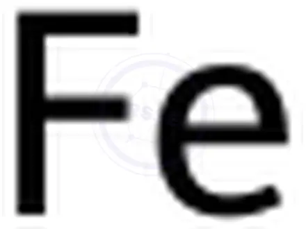 Chemical structure of Iron