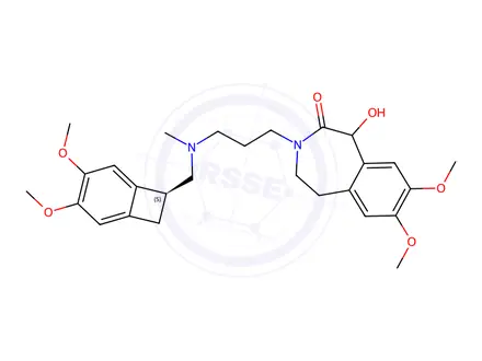 Chemical structure of Ivabradine Impurity 8