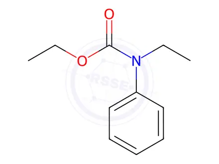 Chemical structure of N-Ethyl-N-phenylurethane