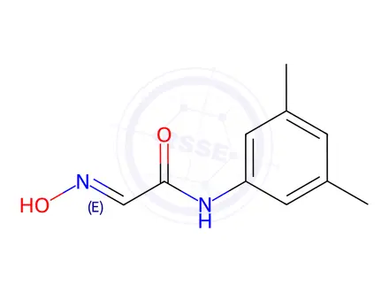 Chemical structure of (2E)-N-(3,5-DIMETHYLPHENYL)-2-(HYDROXYIMINO)ACETAMIDE