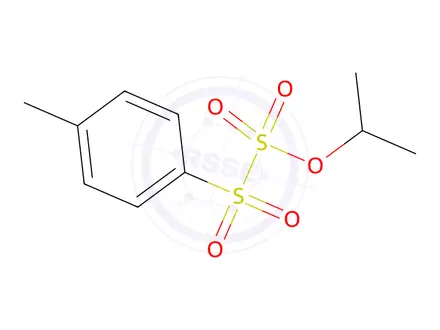 Chemical structure of Isopropyl tosyl sulfonate
