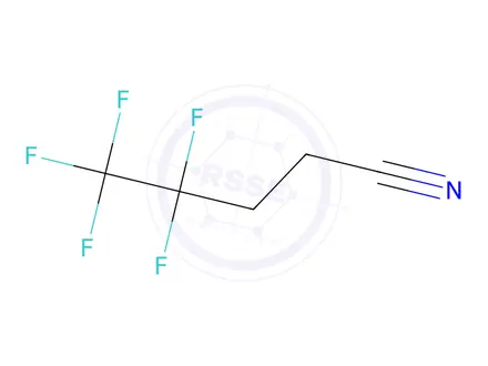 Chemical structure of 3,3,4,4,4-Pentafluoropentanenitrile