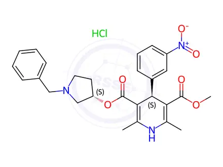Chemical structure of Barnidipine Hydrochloride
