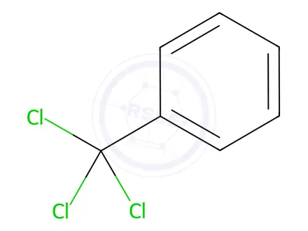 Chemical structure of α,α,α-Trichlorotoluene