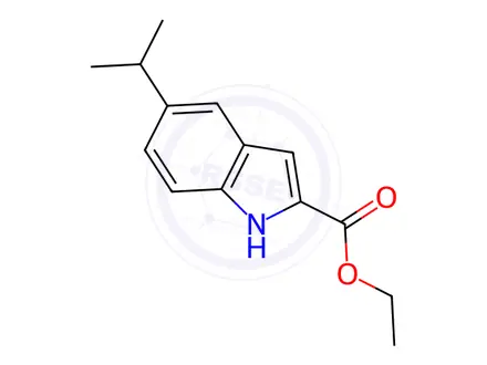 Chemical structure of Ethyl 5-isopropyl-1h-indole-2-carboxylate