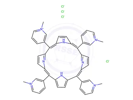 Chemical structure of Porphine Impurity 33