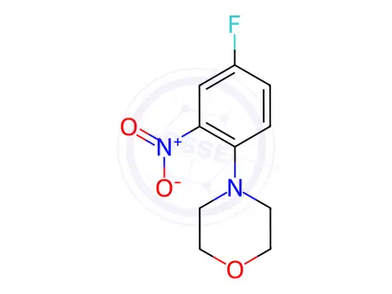 Chemical structure of 4-(4-Fluoro-2-nitrophenyl)morpholine