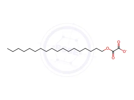 Chemical structure of MONOOCTADECYL OXALATE