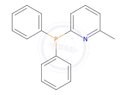 Chemical structure of 2-Diphenylphosphino-6-methylpyridine