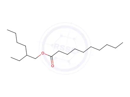 Chemical structure of 2-Ethylhexyl decanoate