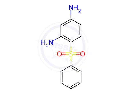 Chemical structure of Dapsone Impurity 10