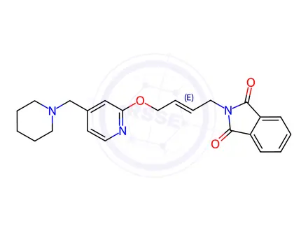 Chemical structure of Lafutidine Impurity 27