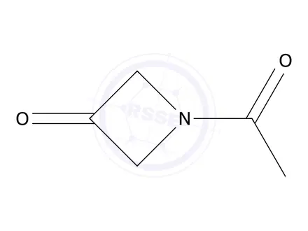 Chemical structure of 1-acetylazetidin-3-one
