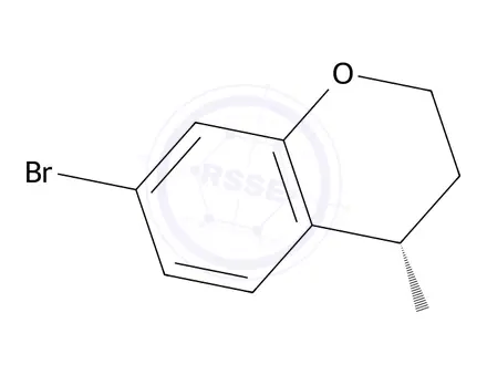 Chemical structure of (S)-7-Bromochroman-4-amine