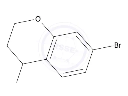Chemical structure of 7-Bromochroman-4-amine