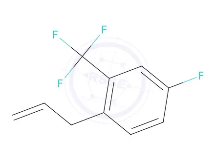 Chemical structure of 1-Allyl-4-fluoro-2-(trifluoromethyl)benzene