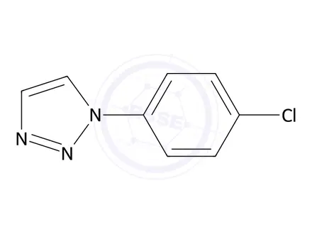Chemical structure of 1-(4-Chlorophenyl)-1H-1,2,3-triazole