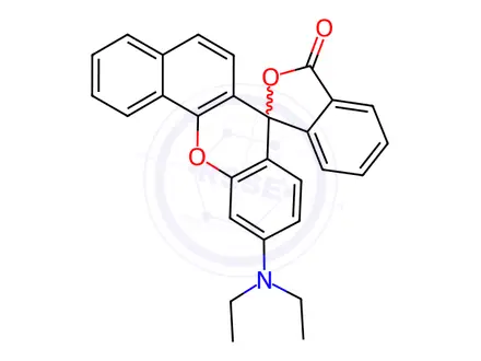Chemical structure of HEAT(PRESSURE)SENSITIVEROSEREDTF-R1