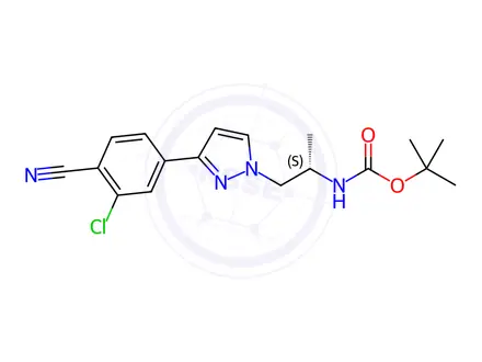 Chemical structure of Darolutamide Impurity 106