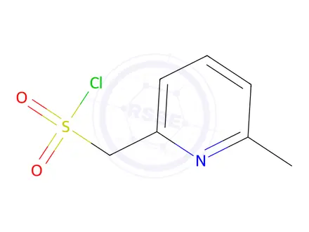 Chemical structure of (6-Methylpyridin-2-yl)methanesulfonyl Chloride