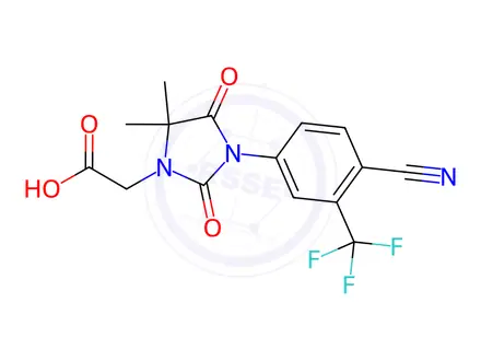 Chemical structure of RU 58841 Impurity 83