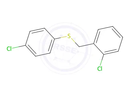 Chemical structure of (2-Chlorobenzyl)(4-chlorophenyl)sulfane