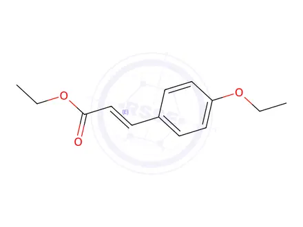 Chemical structure of Ethyl (e)-3-(4-ethoxyphenyl)acrylate