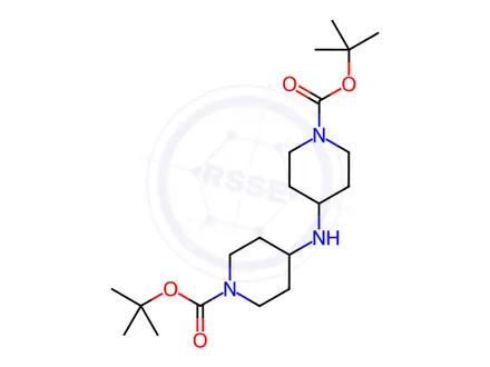 Chemical structure of Di-Tert-Butyl 4,4-Azanediyldipiperidine-1-Carboxylate