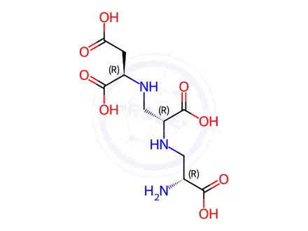 Chemical structure of aspergillomarasmine A