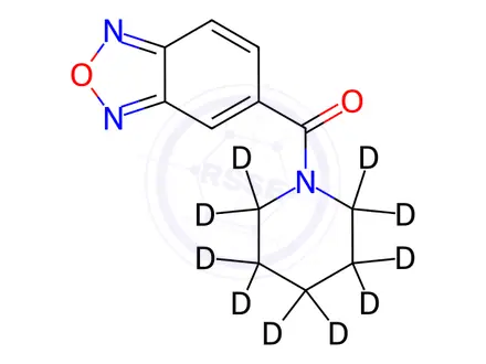 Chemical structure of Farampator-d10