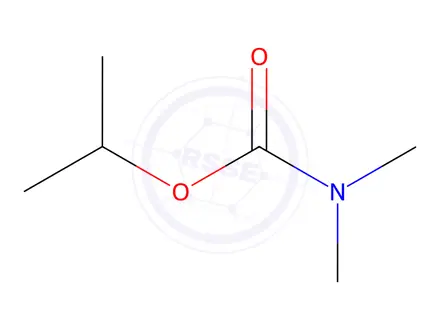 Chemical structure of Isopropyl dimethylcarbamate