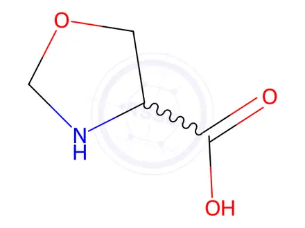 Chemical structure of 4-OXAZOLIDINECARBOXYLIC ACID