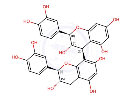 Chemical structure of Procyanidin B3