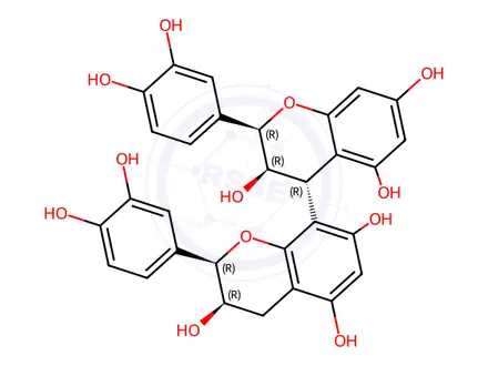 Chemical structure of Procyanidin B2
