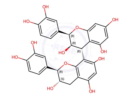 Chemical structure of Procyanidin B1