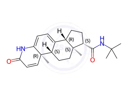 Chemical structure of Finasteride Impurity 67