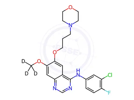 Chemical structure of Gefitinib D3
