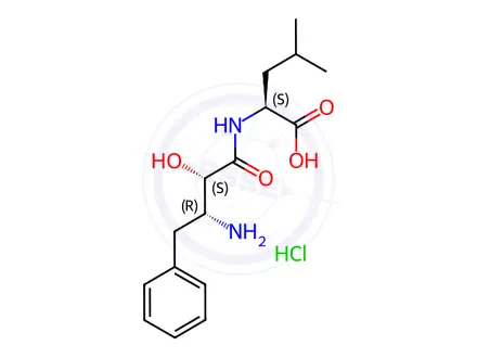 Chemical structure of Bestatin hydrochloride