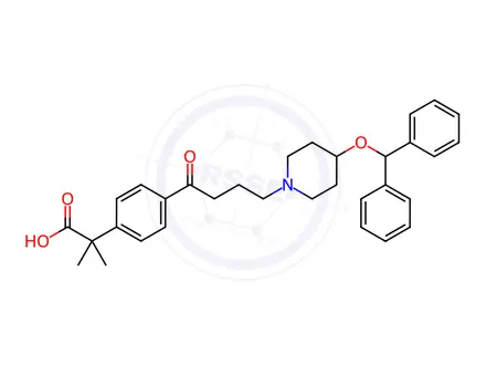 Chemical structure of Carebastine