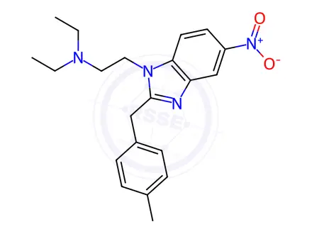 Chemical structure of Clonitazene Impurity 16