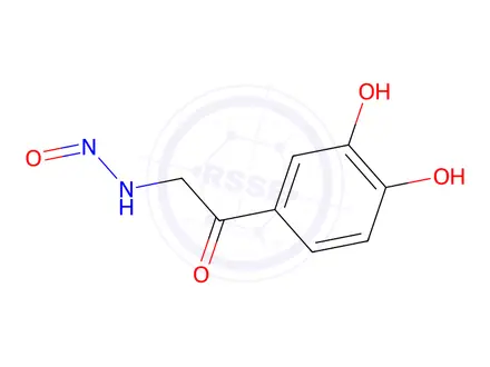 Chemical structure of Epinephrine /Adrenaline Impurity 130