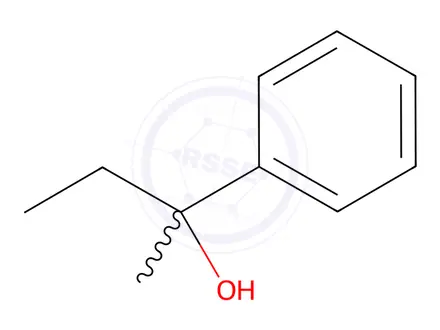 Chemical structure of 2-Phenylbutan-2-Ol