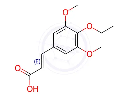 Chemical structure of Cinametic Acid Impurity 93