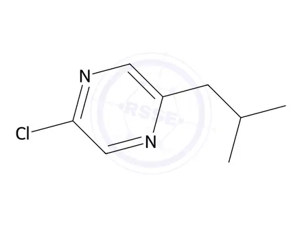 Chemical structure of 2-Chloro-5-isobutylpyrazine