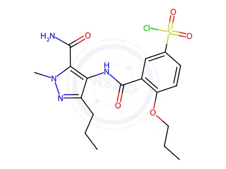 Chemical structure of Sildenafil Citrate Impurity 118