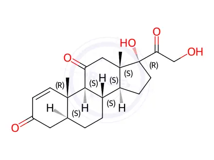 Chemical structure of Prednisone Impurity 38