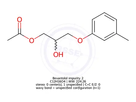 Chemical structure of Bevantolol Impurity 70