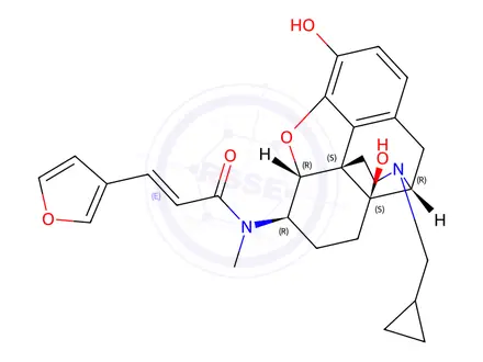 Chemical structure of Nalfurafine